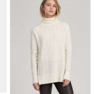 Ralph Lauren Chunky Cable Knit Turtleneck Sweater